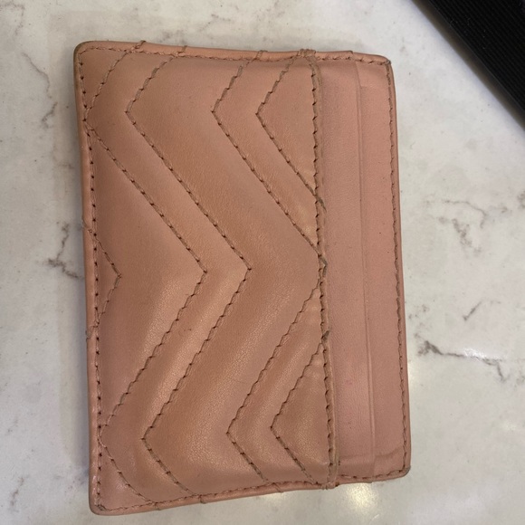 Gucci GG Marmont Card Holder Matelasse Leather - Picture 4 of 6